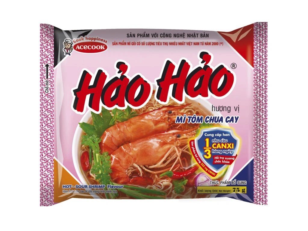 Mì Hảo Hảo vị tôm chua cay